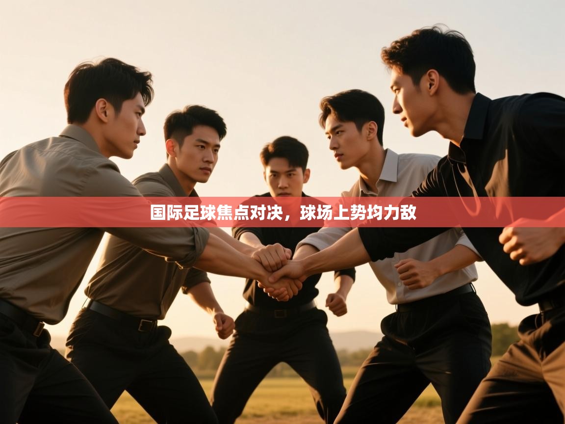国际足球焦点对决，球场上势均力敌